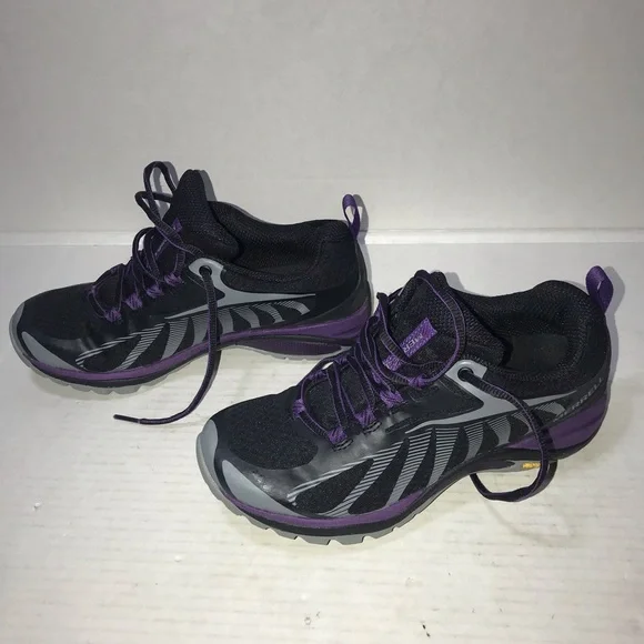 NWOB Merrell Womens Siren Edge 3 J034438 Black Run Hike Shoes Sneakers Sz 6 - Picture 3 of 6